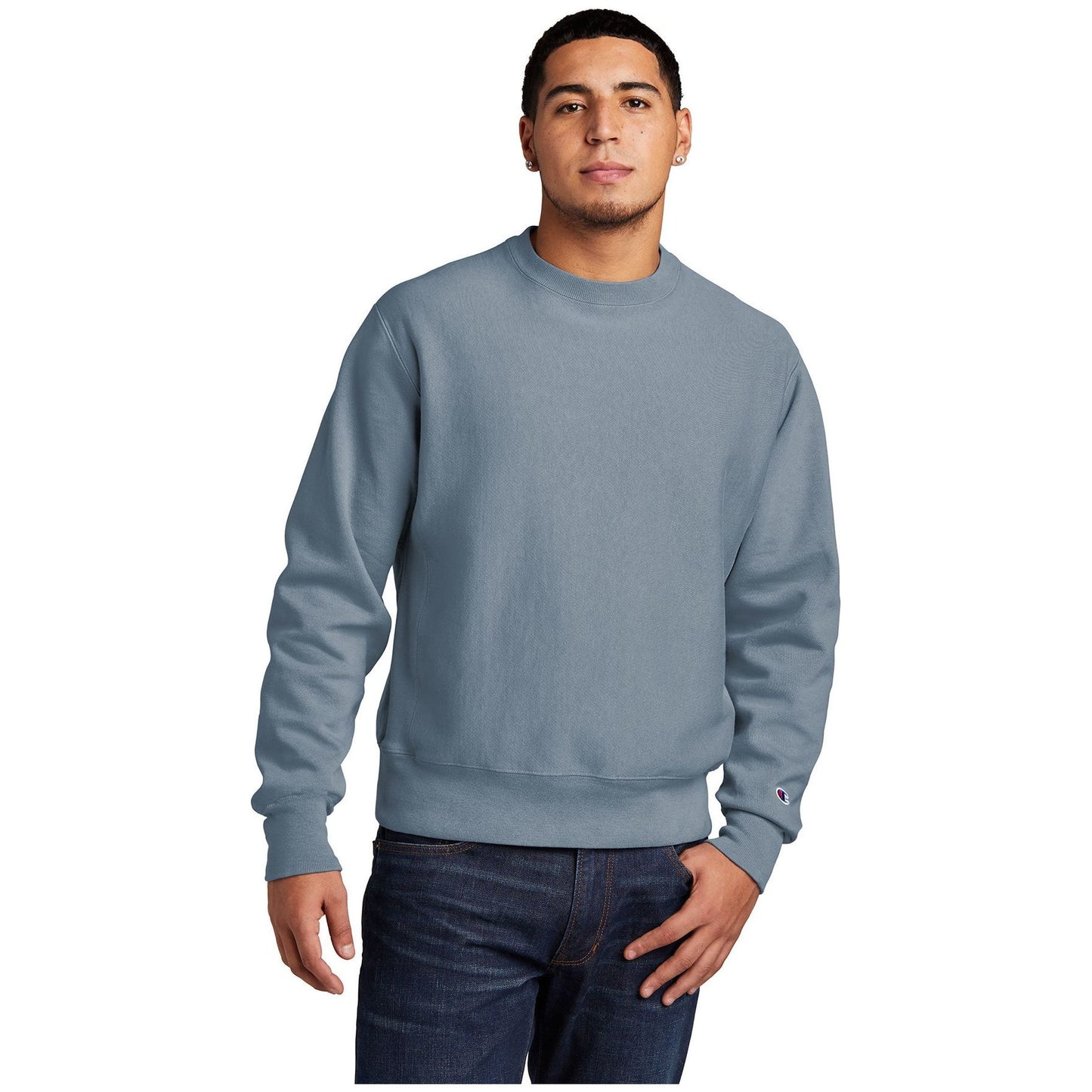 Port & Company® Beach Wash® Garment-Dyed Crewneck Sweatshirt pc098