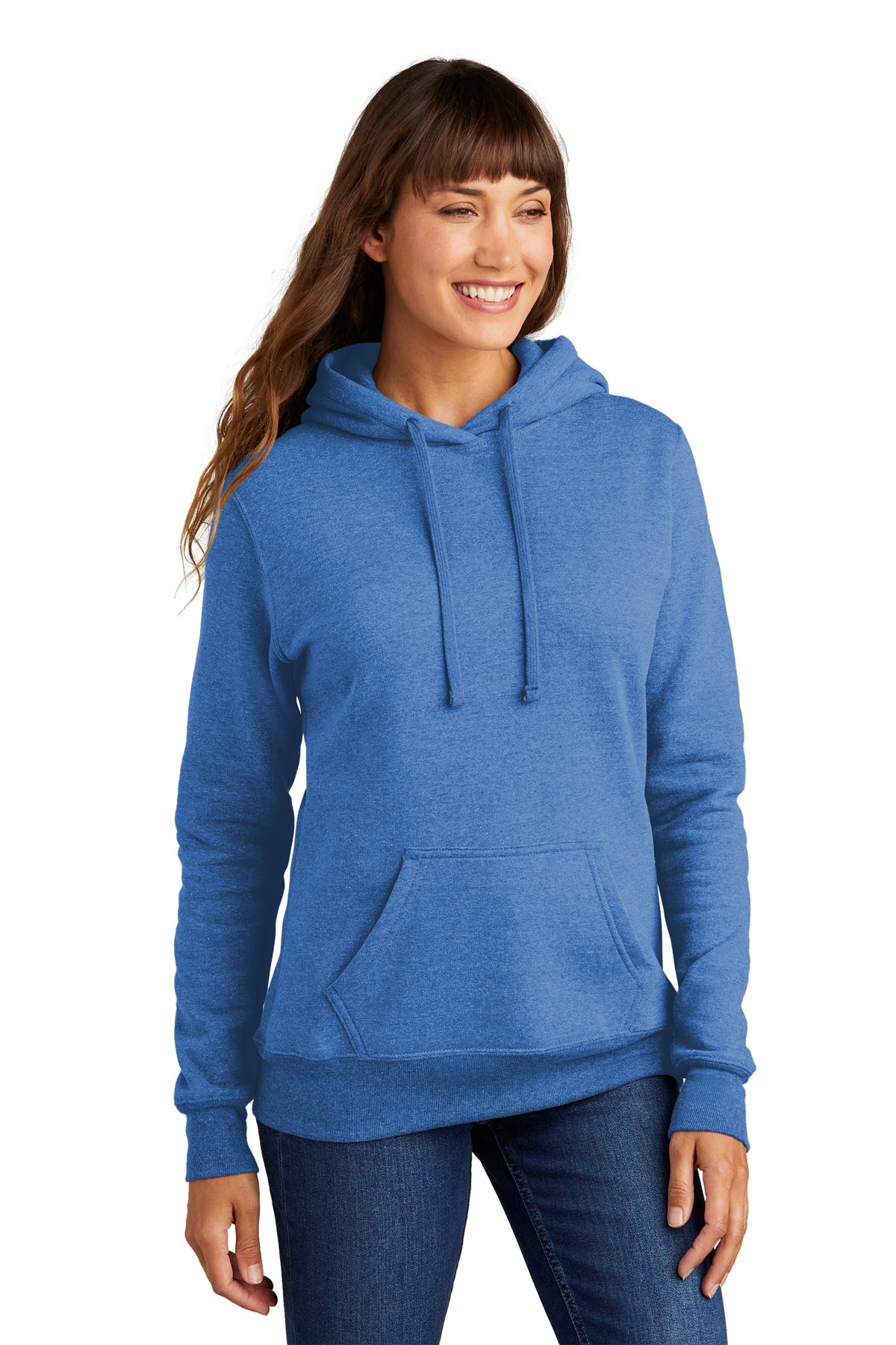 Port & Company ® Ladies Core Fleece Pullover Hooded Sweatshirt lpc78h