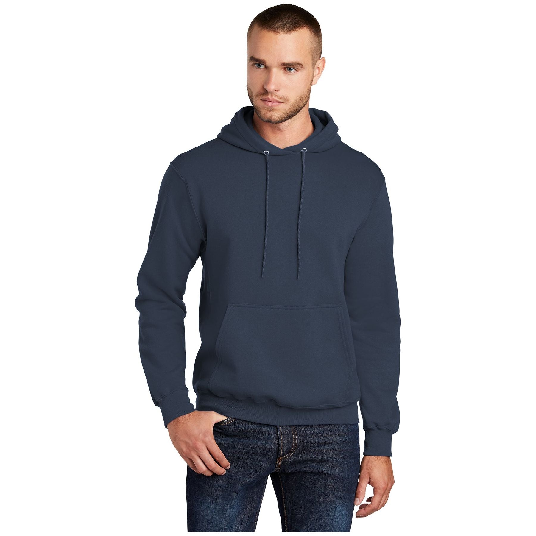 Port Company Core Fleece Pullover Hooded Sweatshirt pc78h KeystoneRV