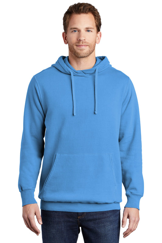 Unisex Port & Company® Beach Wash® Garment-Dyed Pullover Hooded Sweatshirt PC098H